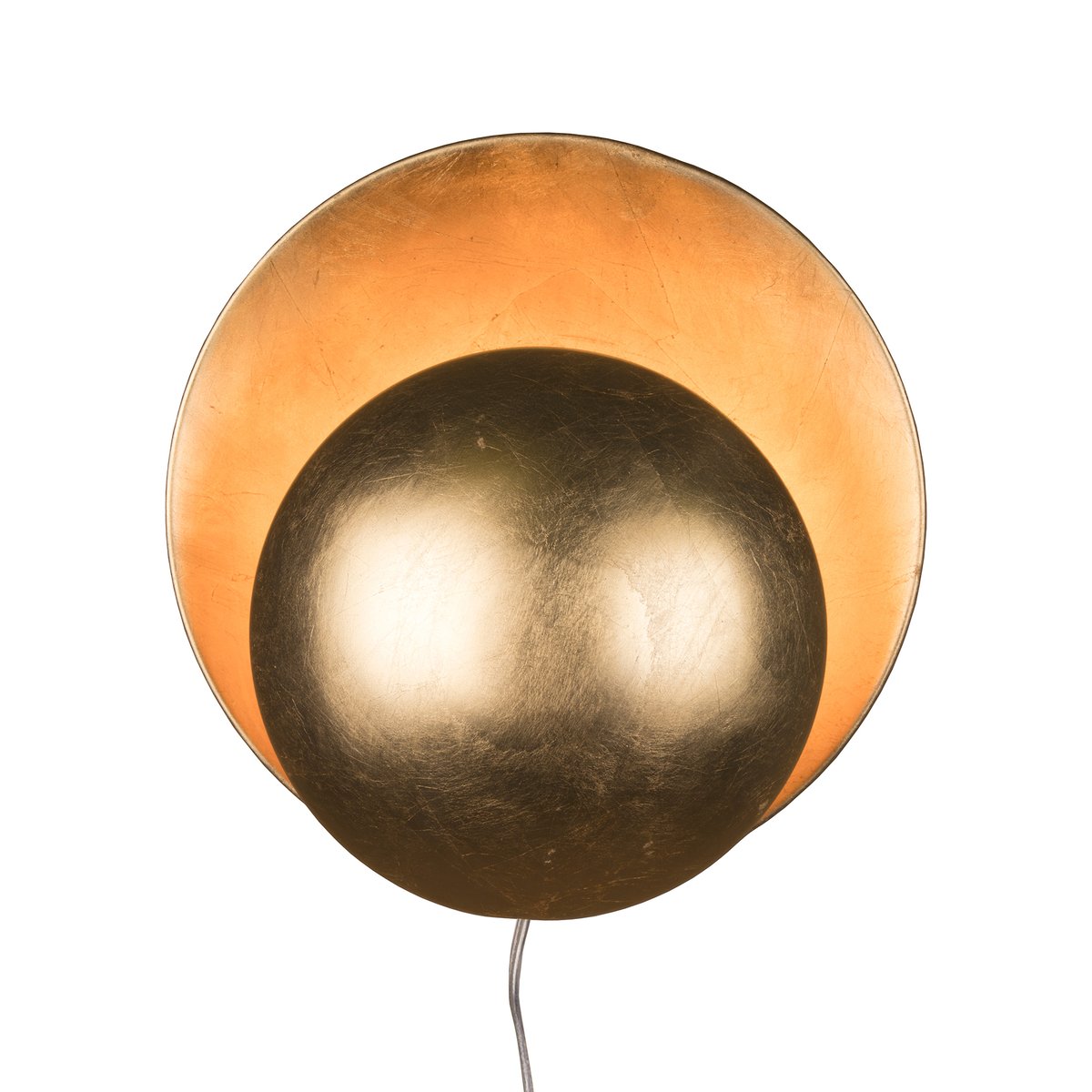Globen Lighting Orbit wall lamp gold | Scandinavian Design | Wall lights | Gold-coloured