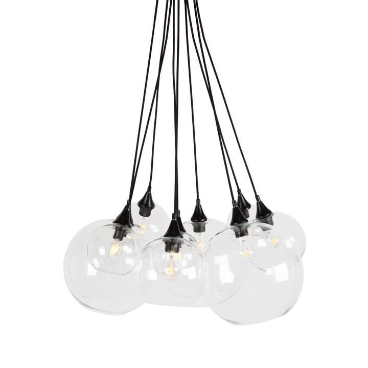 Pallas ceiling lamp - clear-black - Globen Lighting