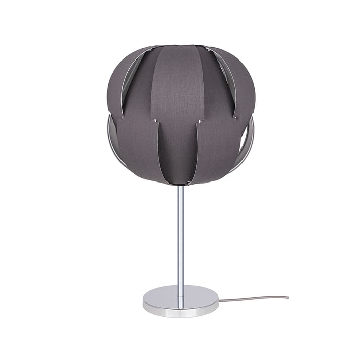 Pavot 25 table lamp - Grey, chrome stand - Globen Lighting