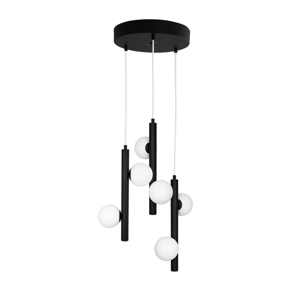 Globen Lighting Pearl 3 pendant lamp Black | Scandinavian Design | Pendant lamps | Black