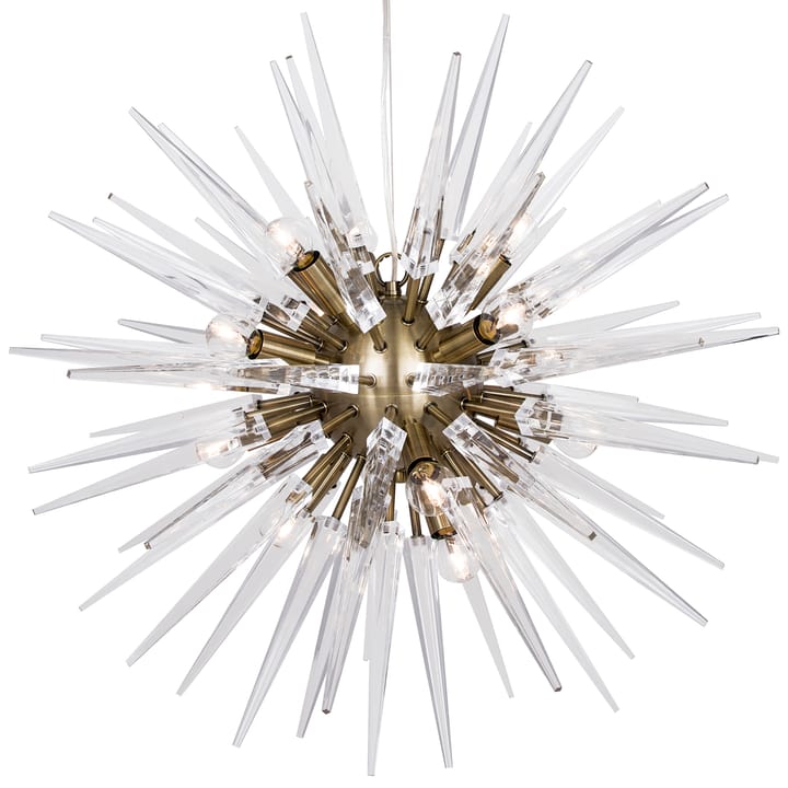 Polaris pendant lamp Ø70 cm - Brushed brass - Globen Lighting