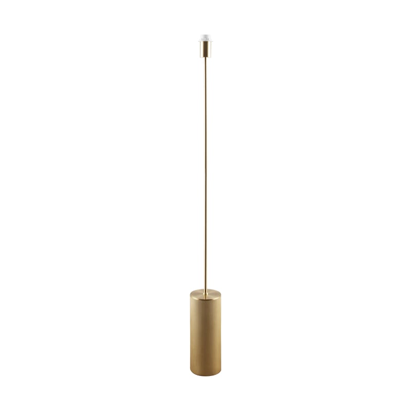 Globen Lighting Rib lamp stand floor Brushed brass