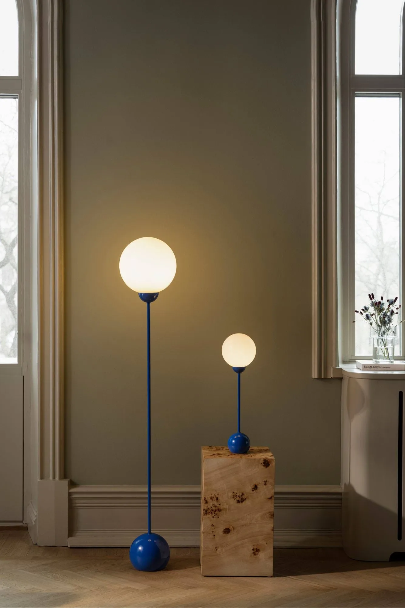 Ripley table lamp, Blue, 52 cm Globen Lighting