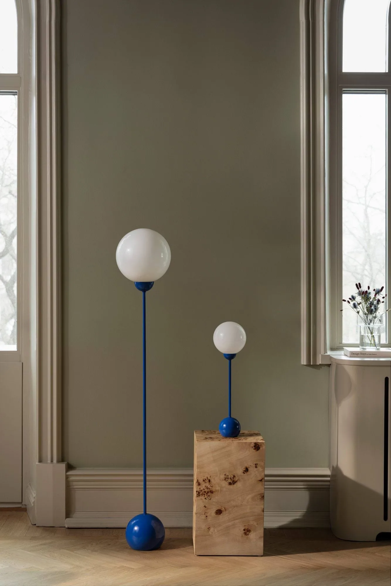 Ripley table lamp, Blue, 52 cm Globen Lighting