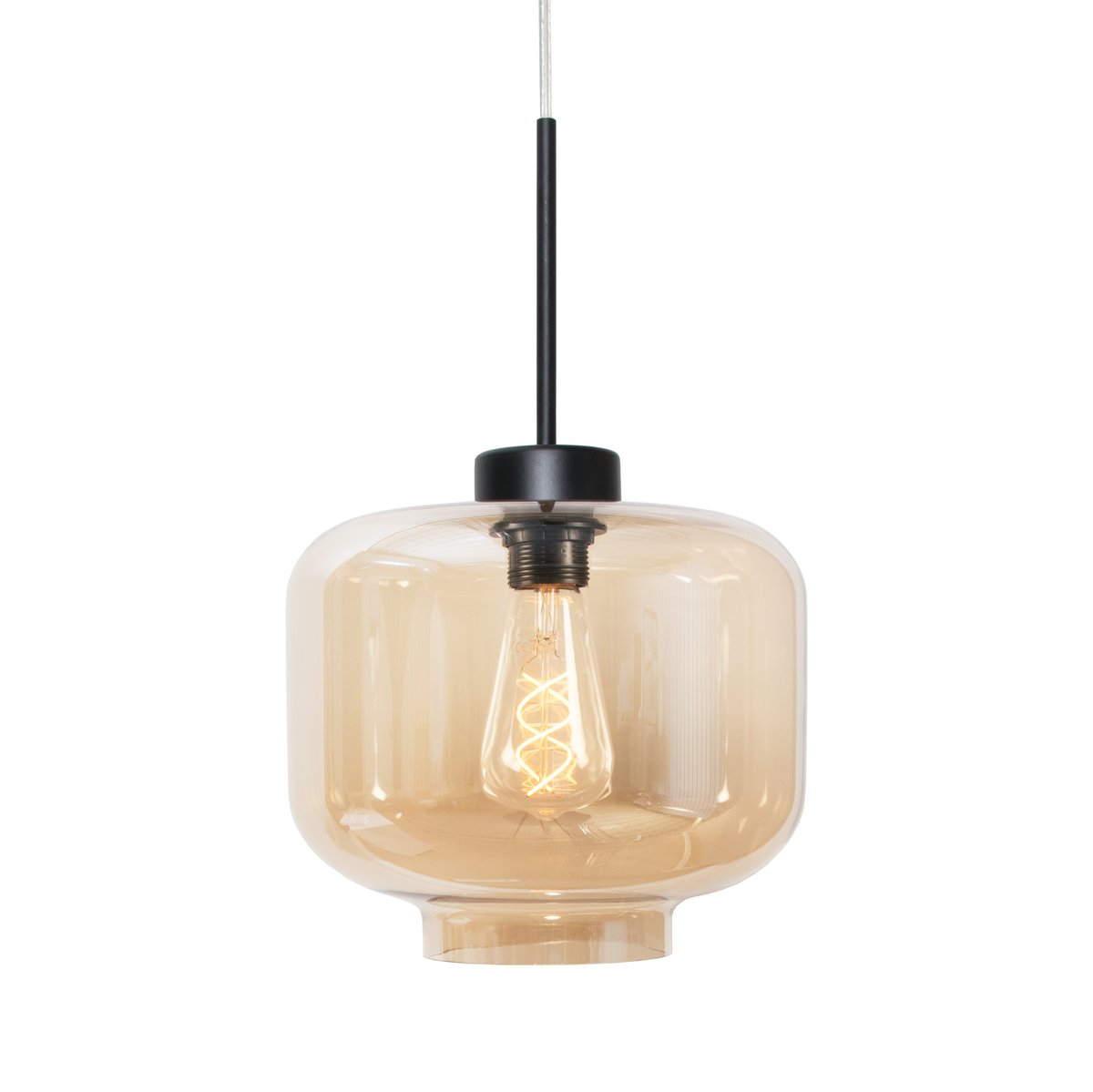 Globen Lighting Ritz pendant amber (yellow) | Scandinavian Design | Pendant lamps | Orange