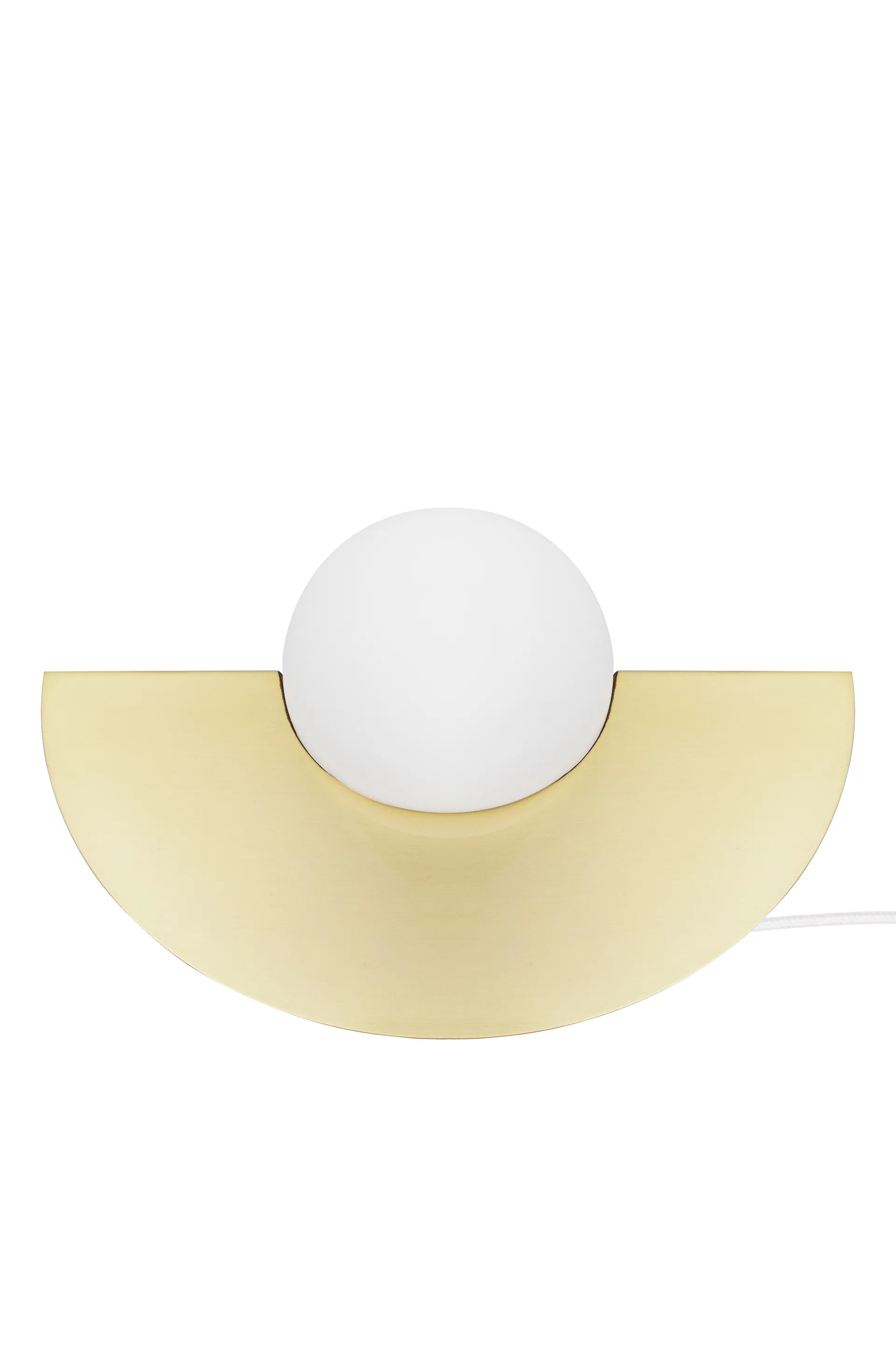 Roccia table lamp, Brushed brass Globen Lighting
