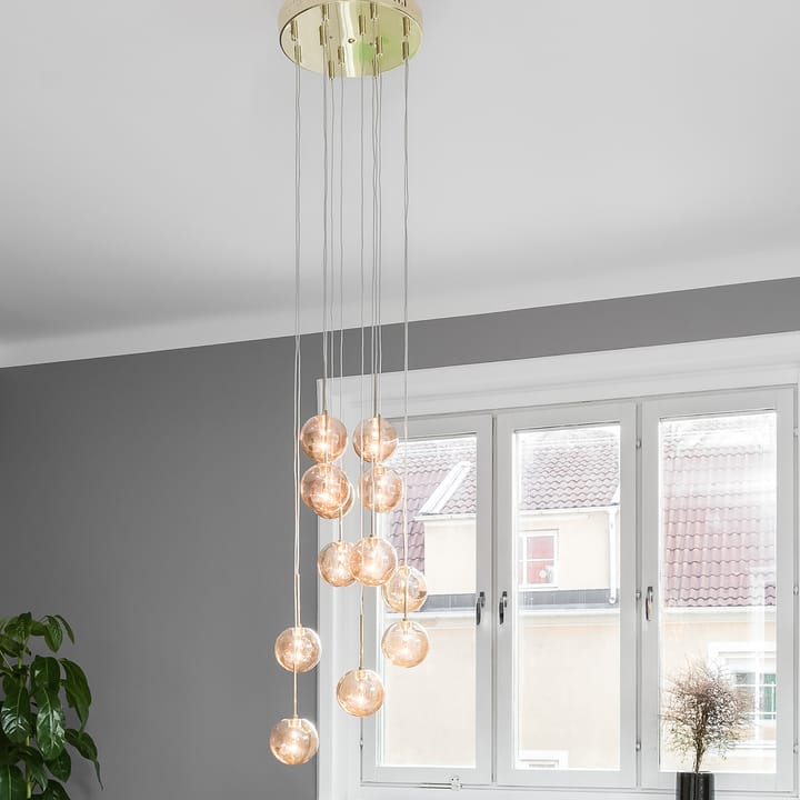 Skyfall pendant lamp - Amber - Globen Lighting