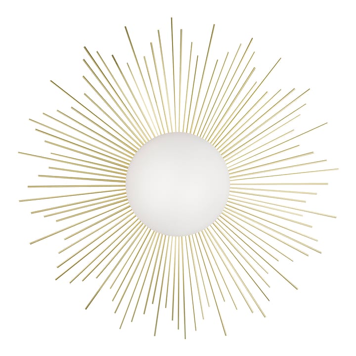 Soleil ceiling lamp/wall lamp Ø56 cm - brushed brass - Globen Lighting