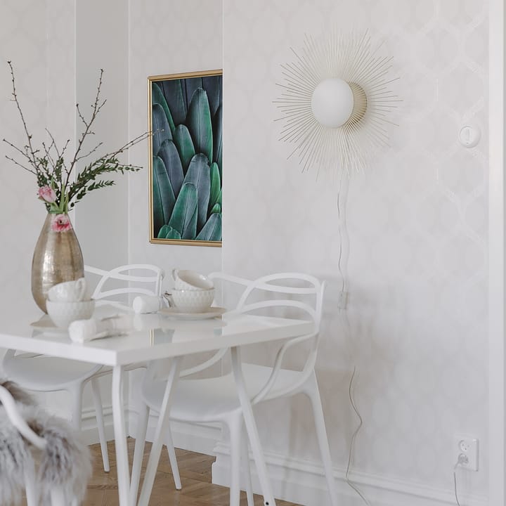 Soleil ceiling lamp/wall lamp Ø56 cm - brushed brass - Globen Lighting
