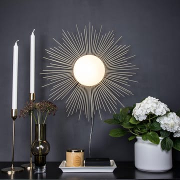 Soleil ceiling lamp/wall lamp Ø56 cm - brushed brass - Globen Lighting
