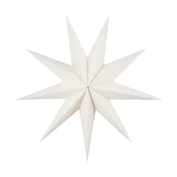 Stella Bouclé 75 Christmas star - White - Globen Lighting