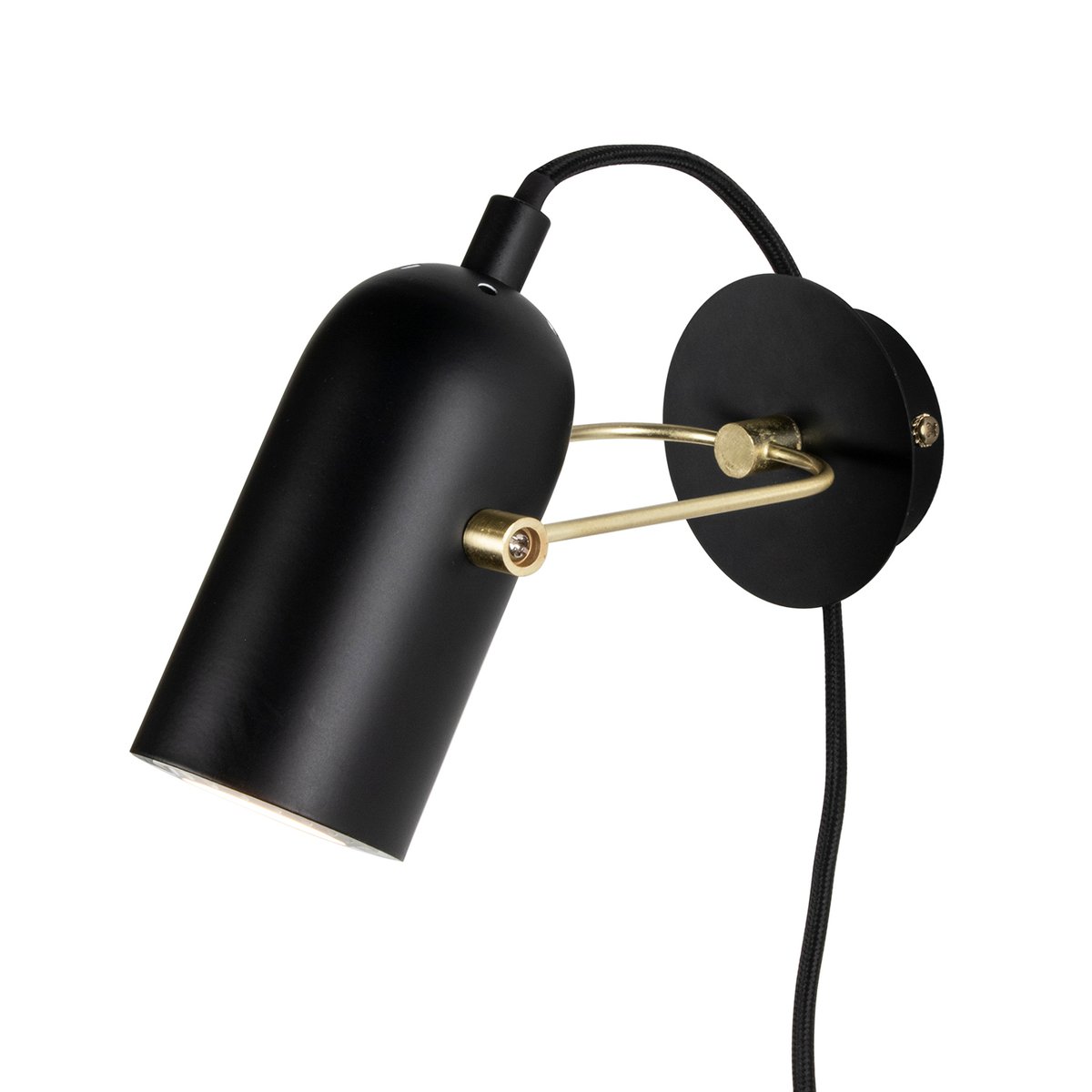Globen Lighting Swan Mini wall lamp black | Scandinavian Design | Wall lights | Black