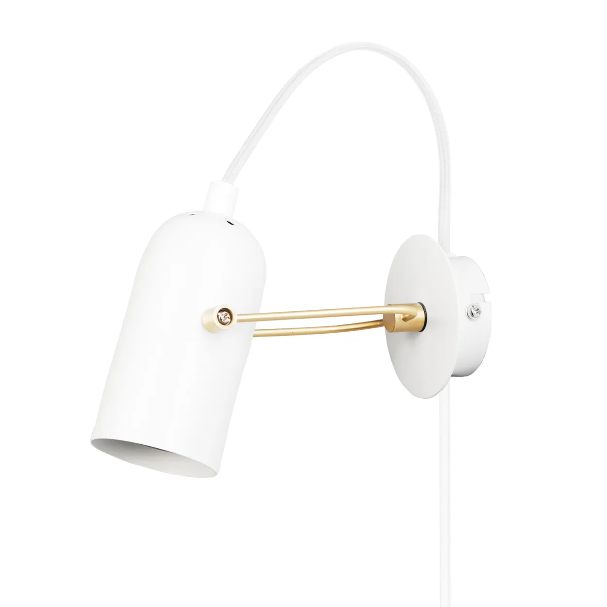 Globen Lighting Swan Mini wall lamp White | Scandinavian Design | Wall lights | White