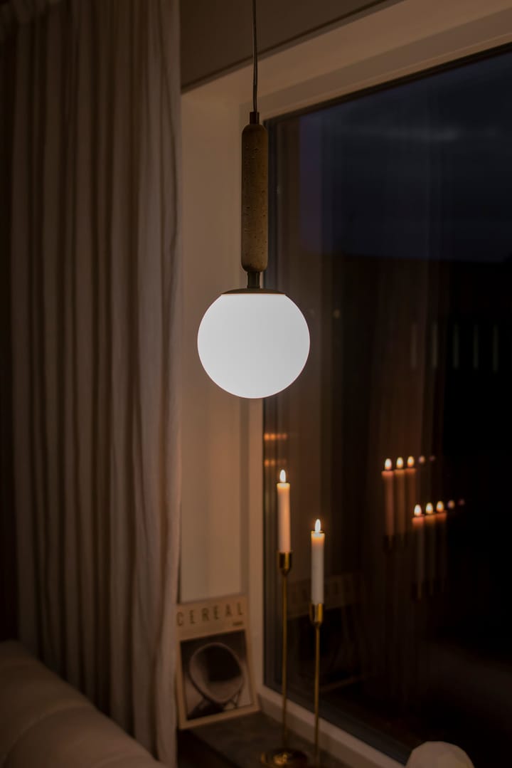 Torrano pendant lamp 15 cm - Travertine - Globen Lighting