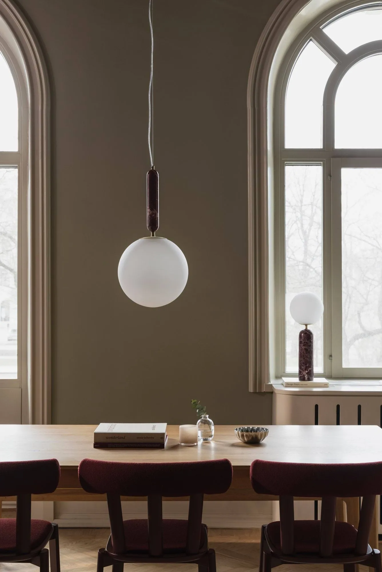 Torrano pendant lamp 30 cm, Rosso Levanto Globen Lighting