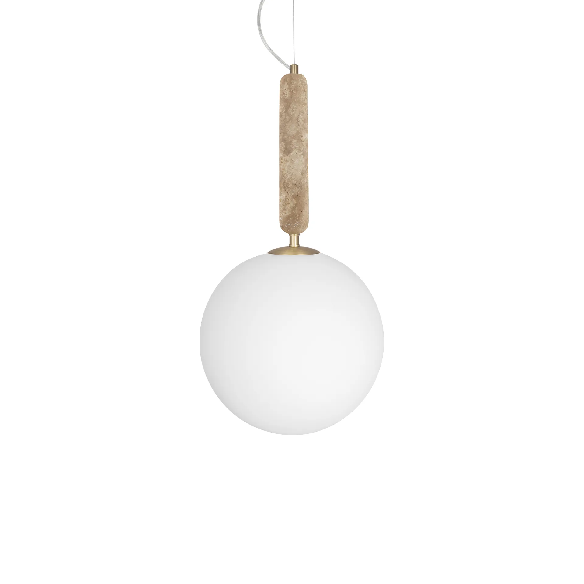 Torrano pendant lamp 30 cm, Travertine Globen Lighting