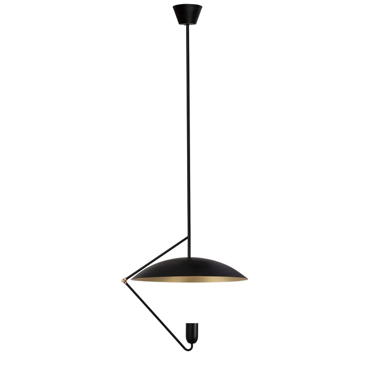 Undercover pendant lamp 50 cm - black-brushed brass - Globen Lighting