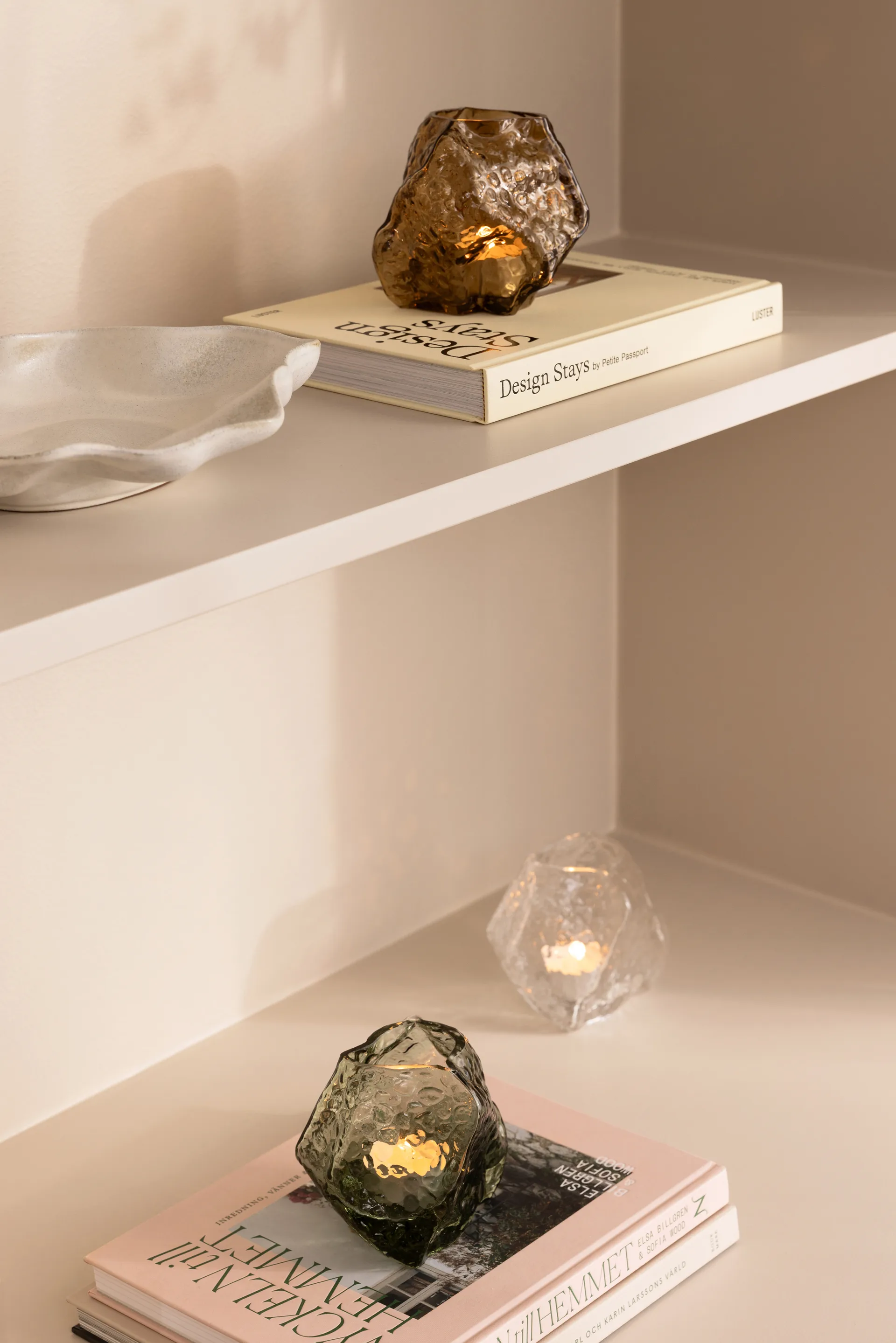 Valerie 12 tealight holders, Green Globen Lighting