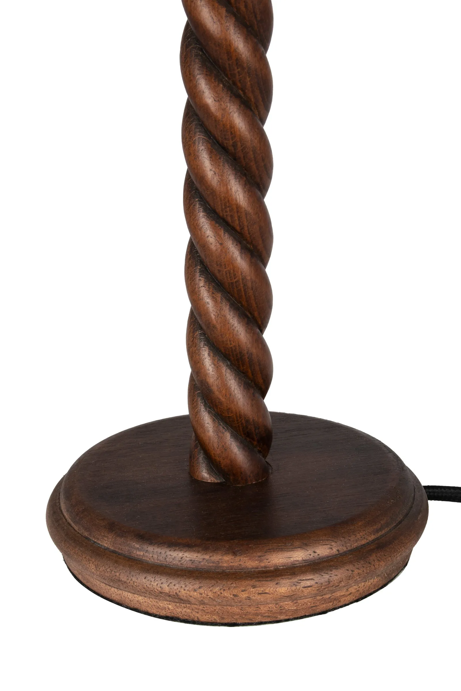 Willow lamp base 38 cm, Walnut Globen Lighting