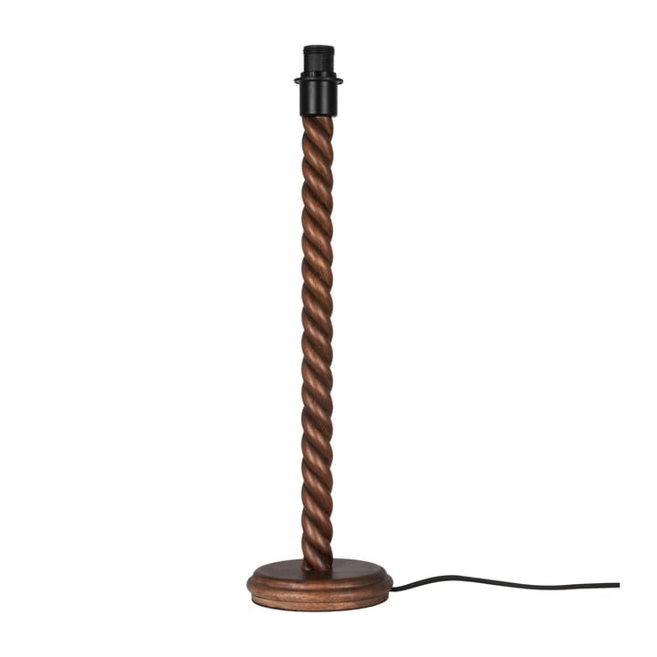 Willow lamp base 48 cm - Walnut - Globen Lighting