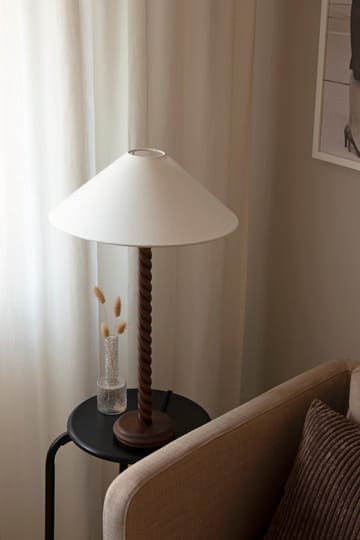 Willow lamp base 48 cm - Walnut - Globen Lighting