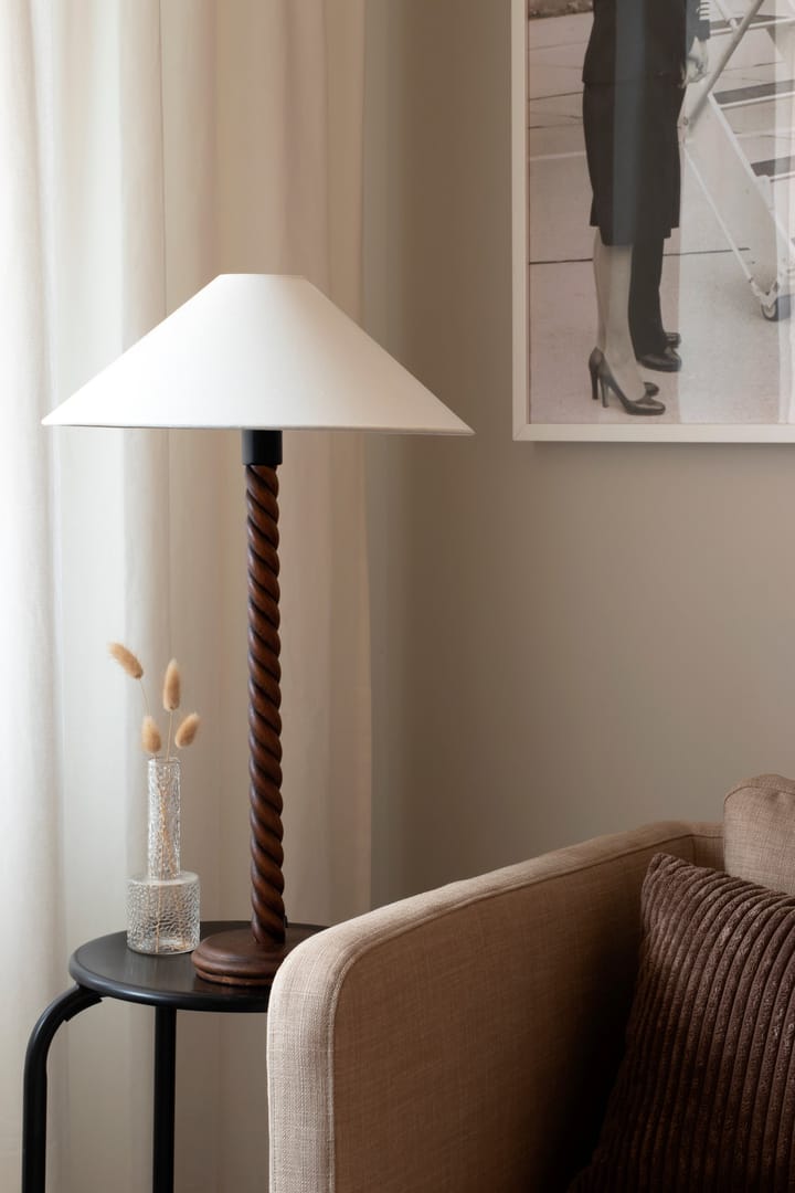 Wooden barley twist lamp base discount
