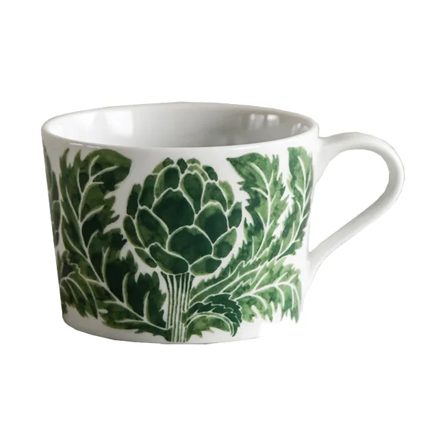 Götefors Porslin Artichoke cup 24 cl Green | Scandinavian Design | Coffee cups | Green