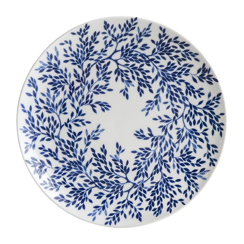 Götefors Porslin Botanica Myrten small plate Ø21 Blue
