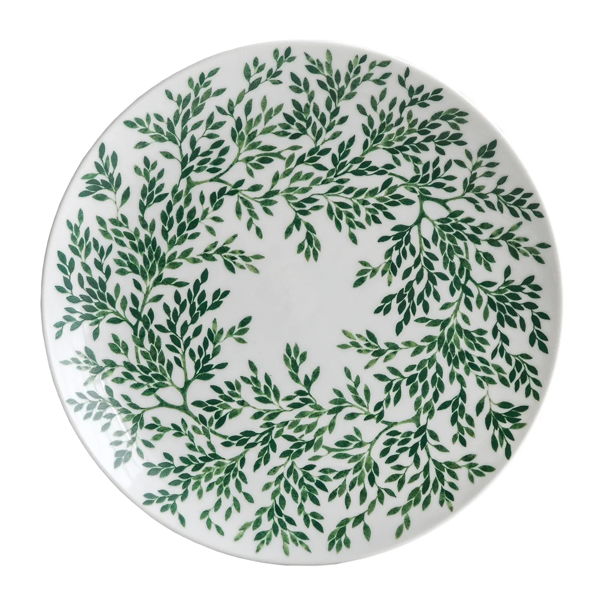Götefors Porslin Botanica Myrten small plate o21 Green
