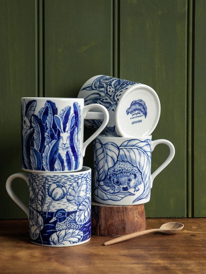 Hares in hiding mug 35 cl - Multi - Götefors Porslin