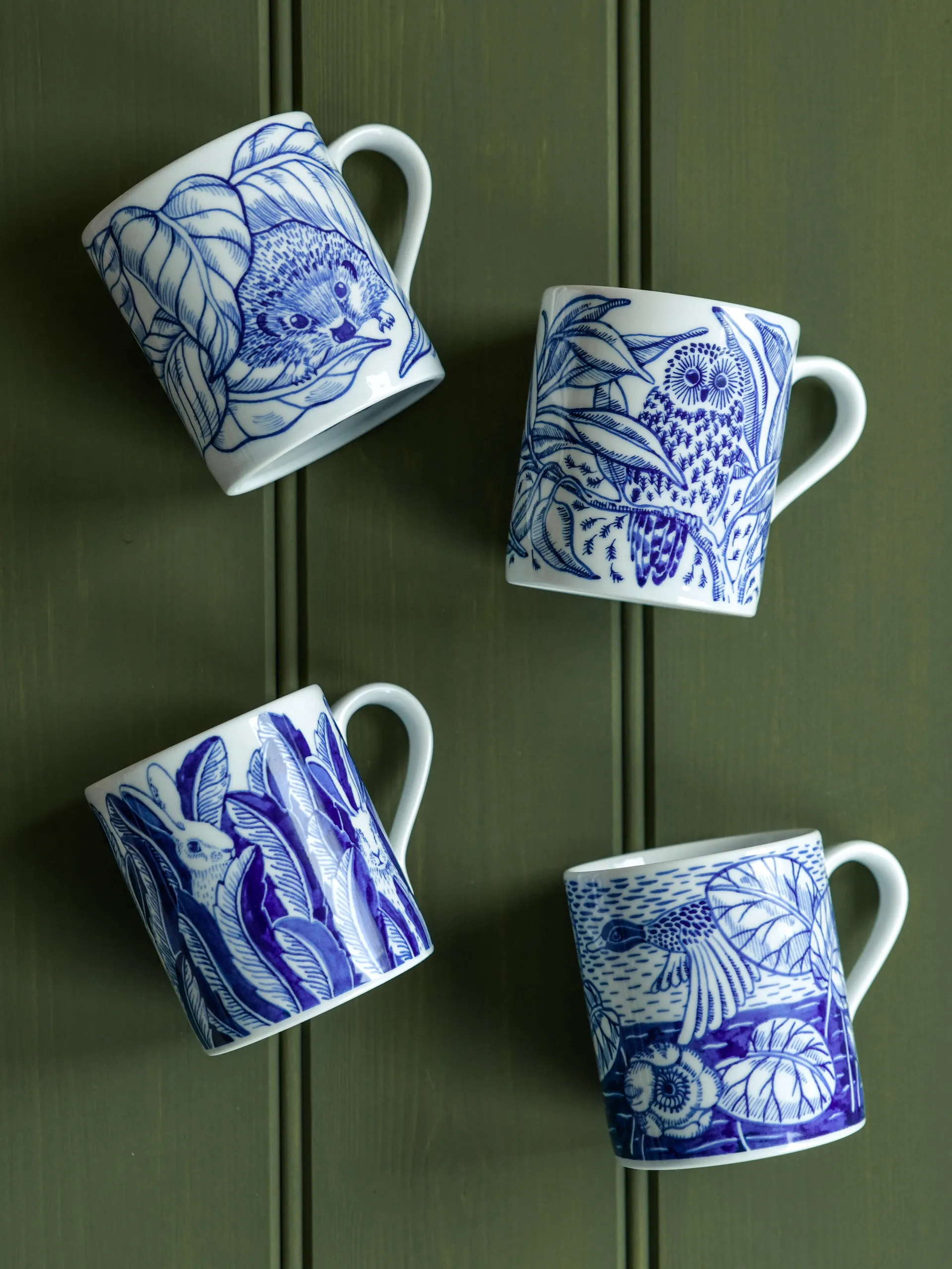 Hares in hiding mug 35 cl, Multi Götefors Porslin