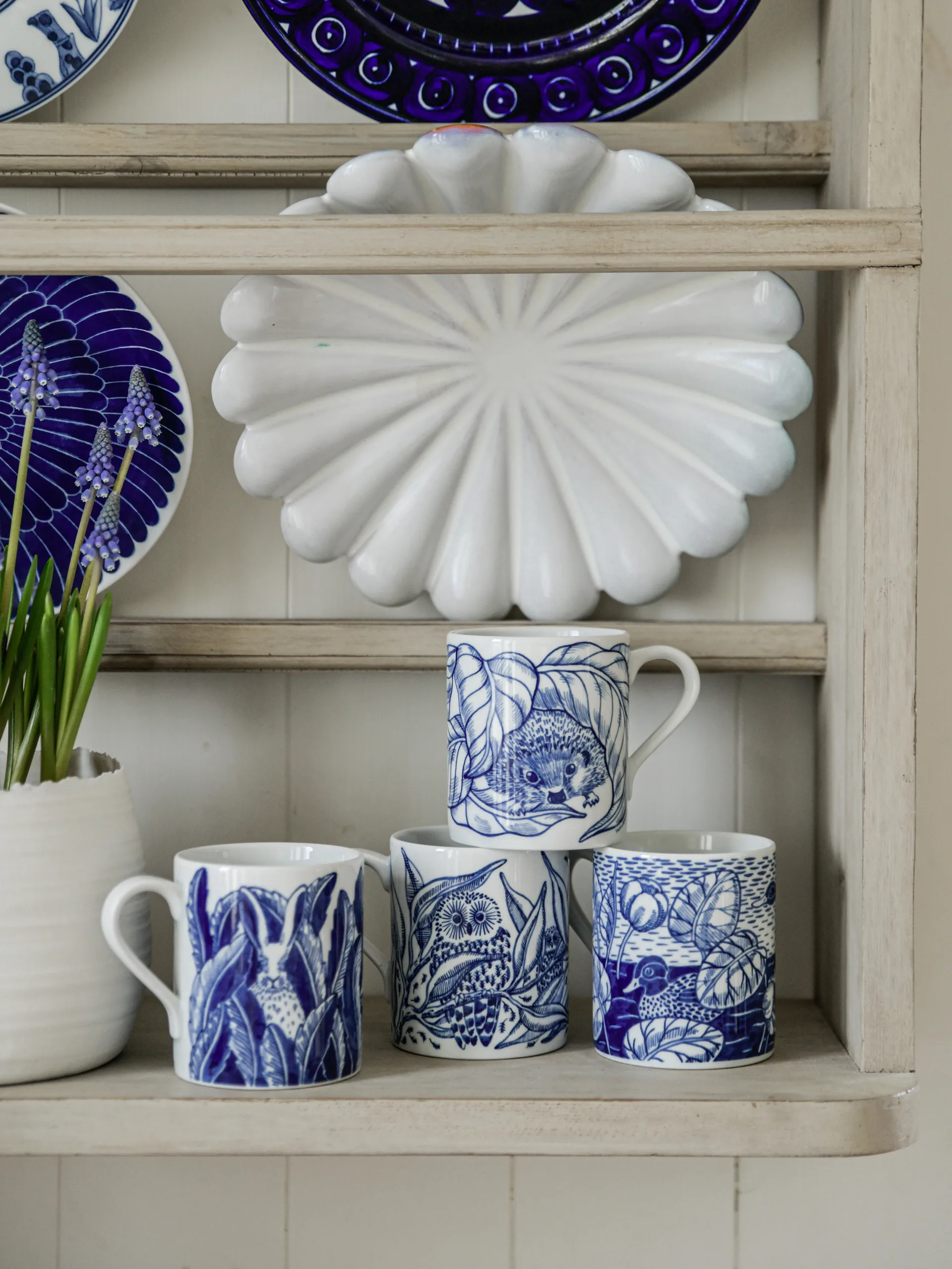 Hedgehogs awakening mug 35 cl, Multi Götefors Porslin