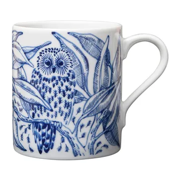 Owls at night mug 35 cl - Multi - Götefors Porslin