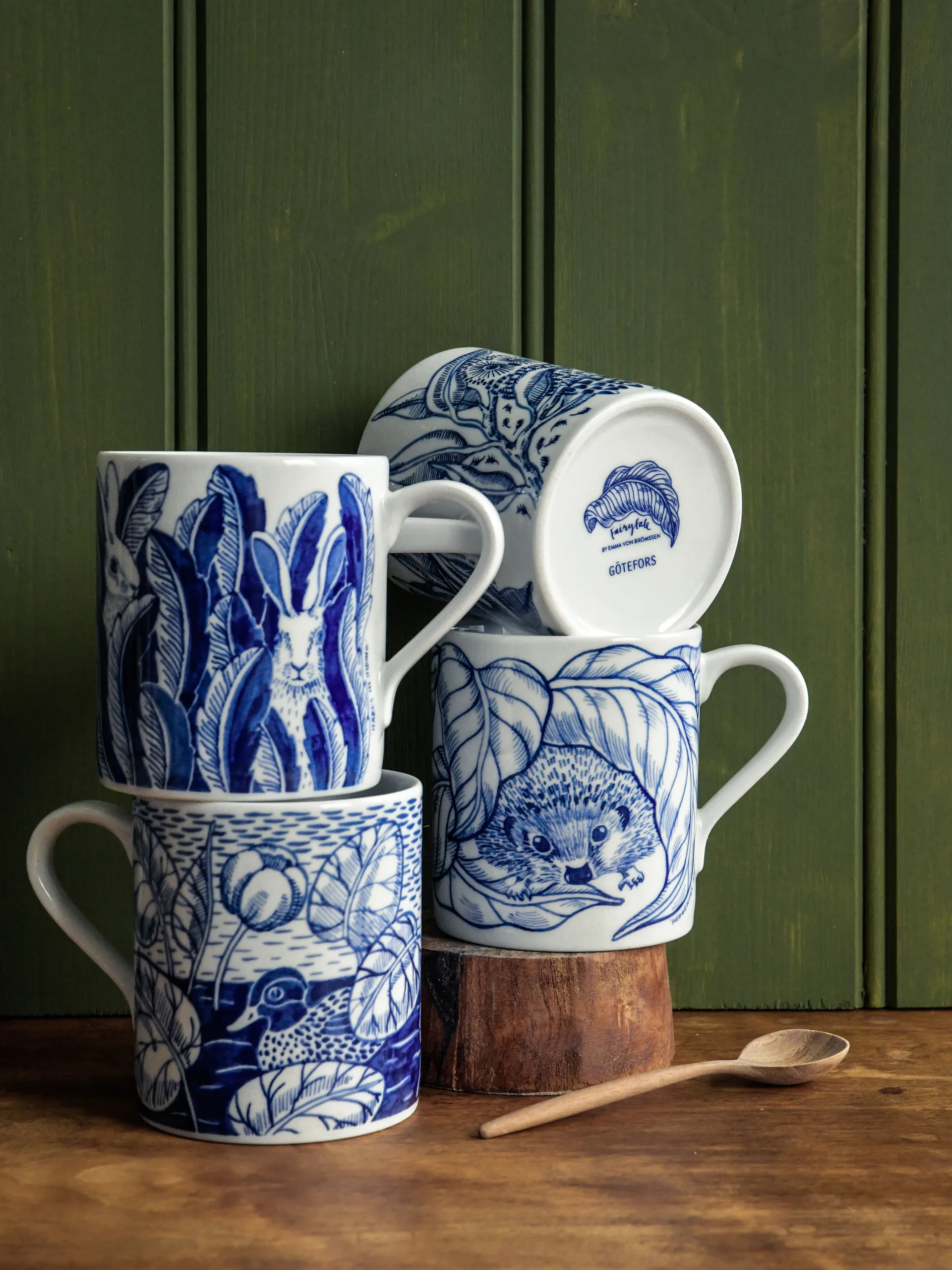 Owls at night mug 35 cl, Multi Götefors Porslin