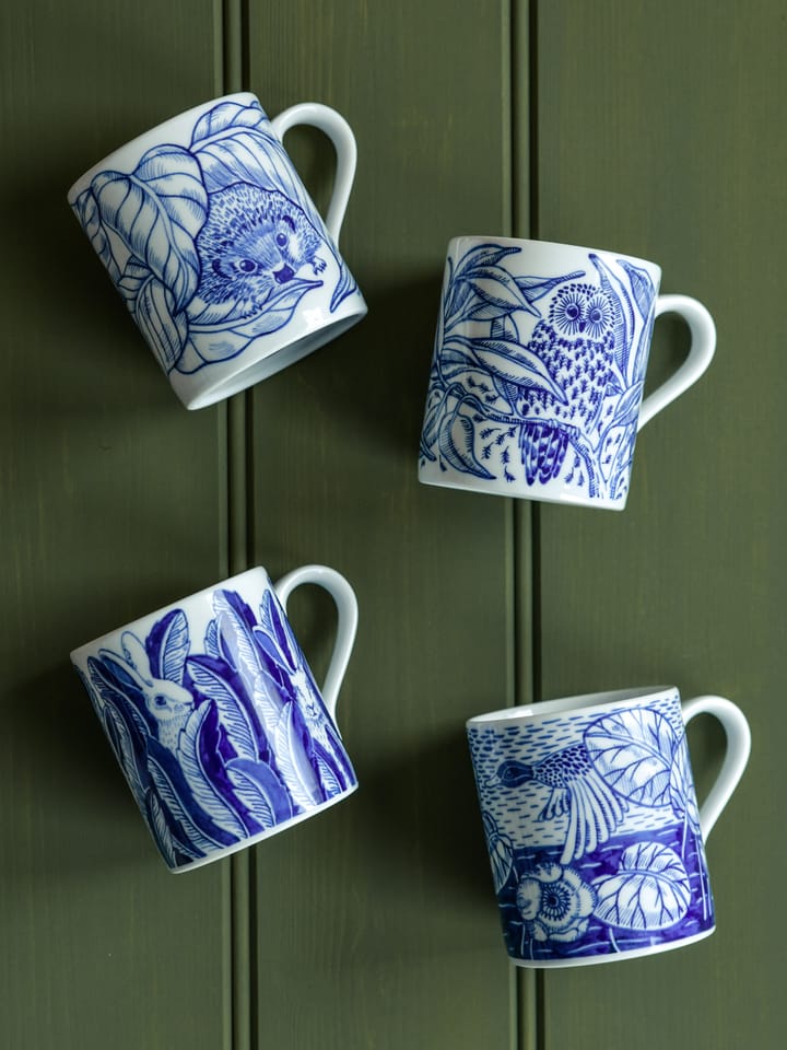 Owls at night mug 35 cl - Multi - Götefors Porslin