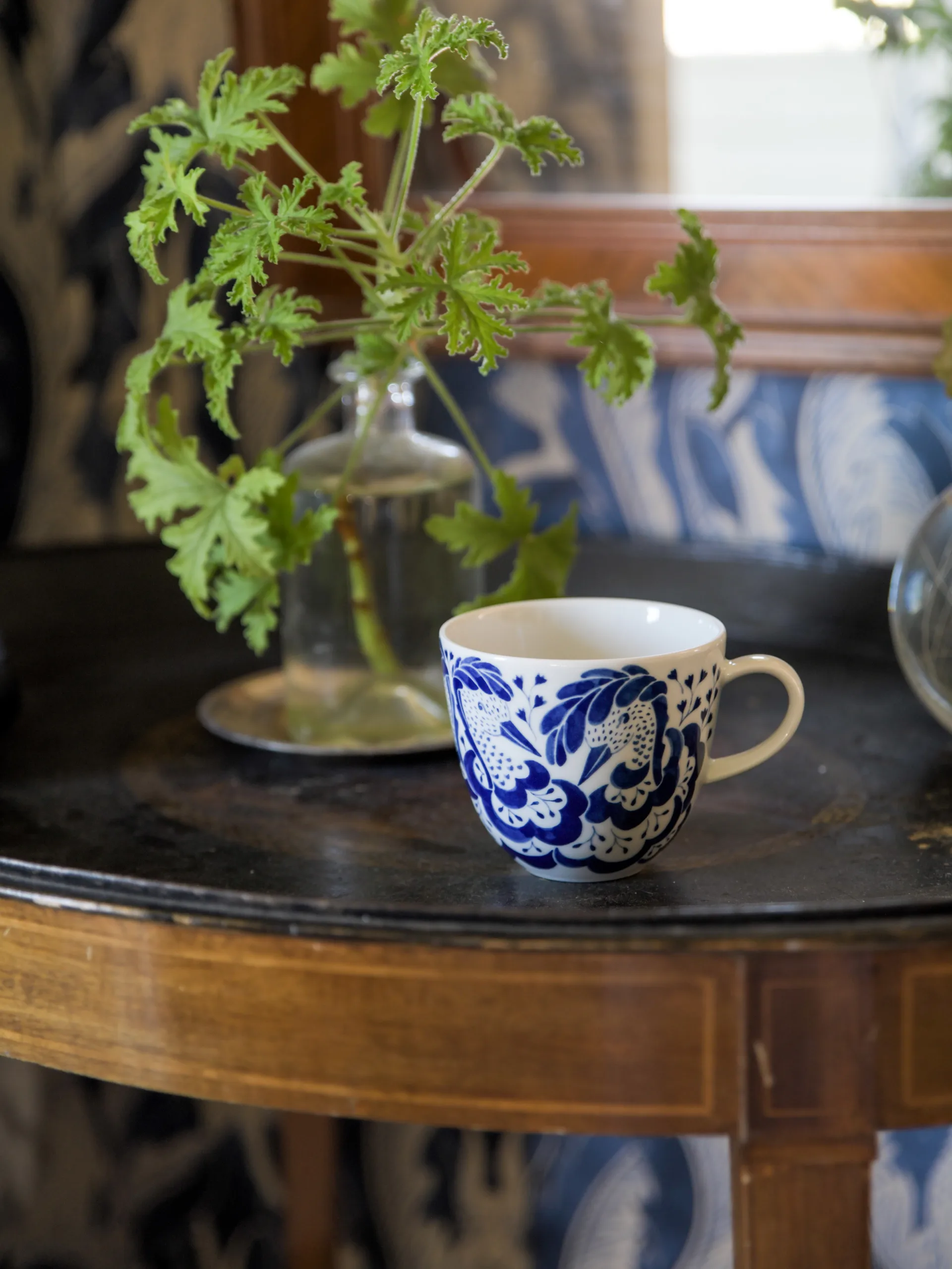 Selma jubilee mug 41 cl, Blue Götefors Porslin