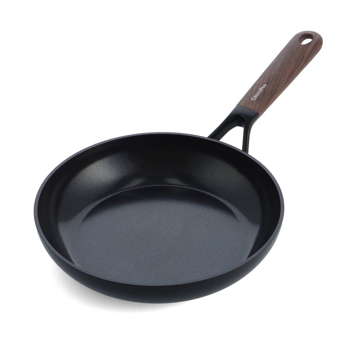 GreenPan Eco Smartshape frying pan 24 cm Dark wood | Scandinavian Design | Frying pans & skillets | Black