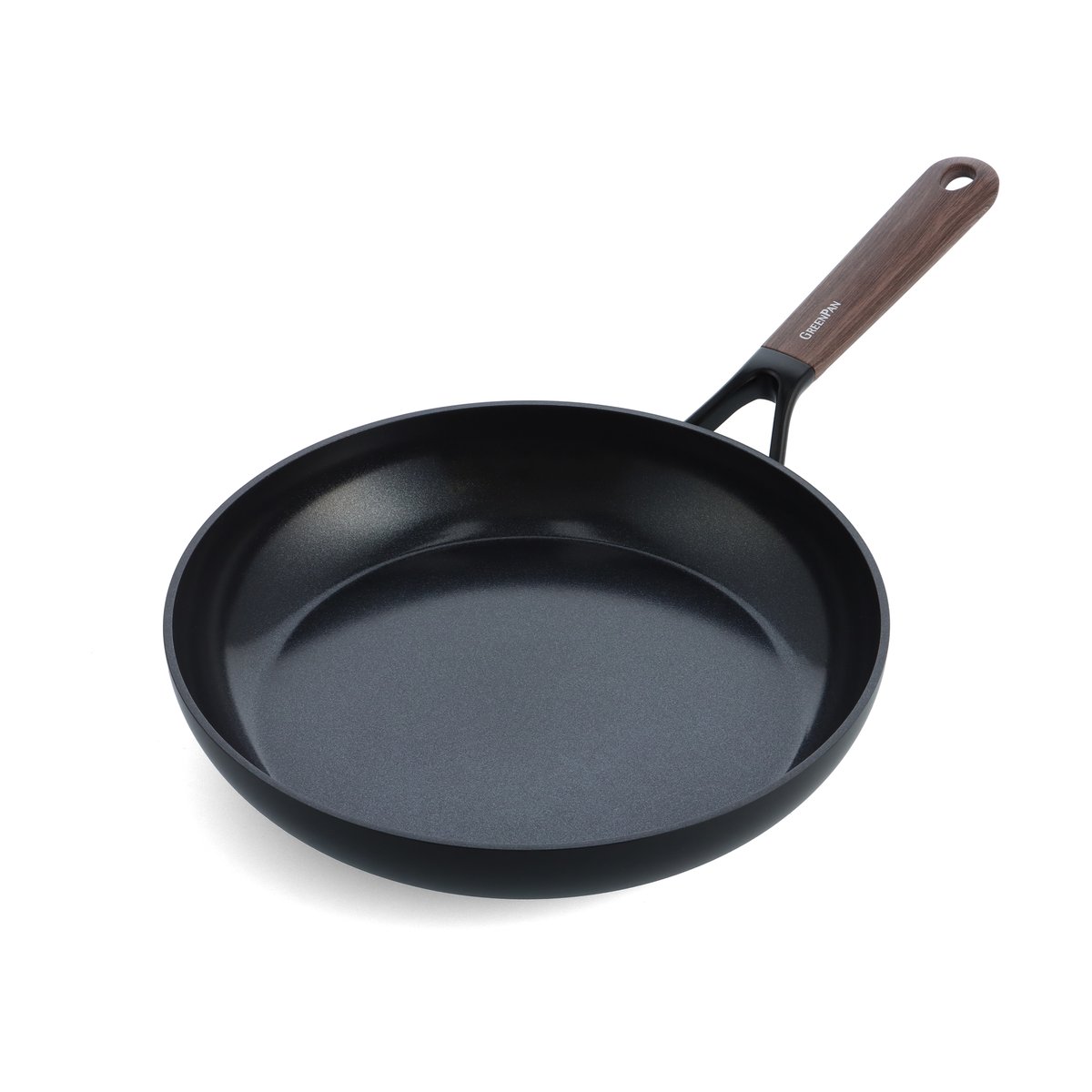 GreenPan Eco Smartshape frying pan 28 cm Dark wood | Scandinavian Design | Frying pans & skillets | Black