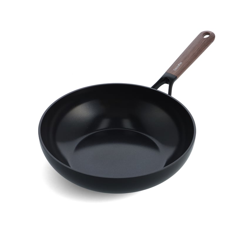 GreenPan Eco Smartshape wok 28 cm Dark wood