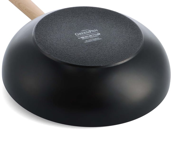 Eco Smartshape wok 28 cm - Light wood - GreenPan