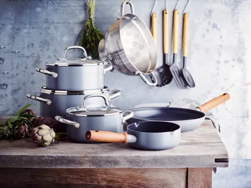Mayflower Pro casserole and frying pan set - 13 pieces - GreenPan