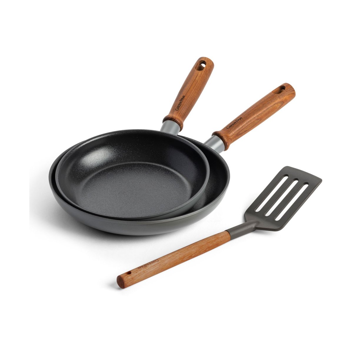 GreenPan Mayflower Pro frying pan set + spatula 3 parts