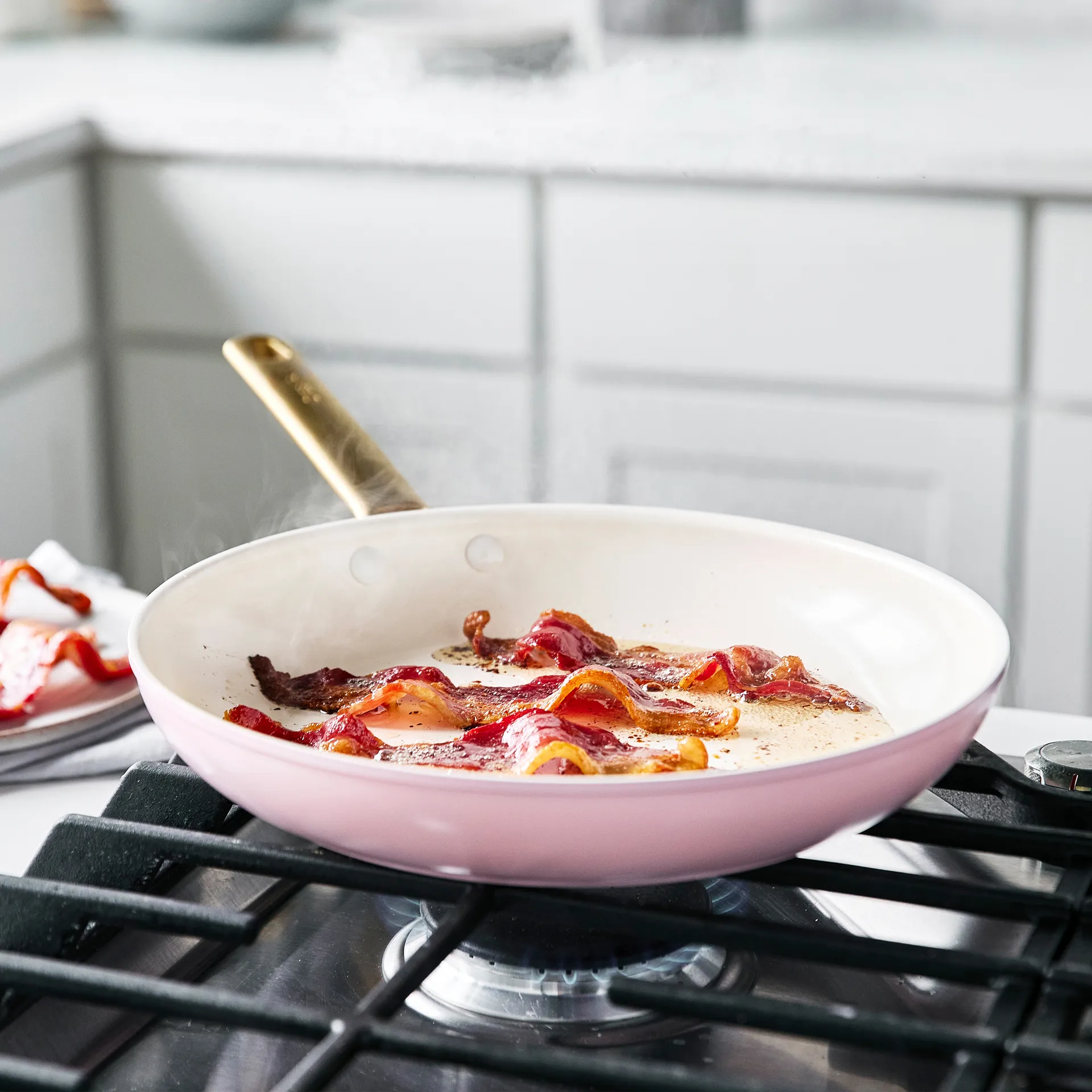 Padova frying pan set 20 + 26 cm, Blush pink GreenPan