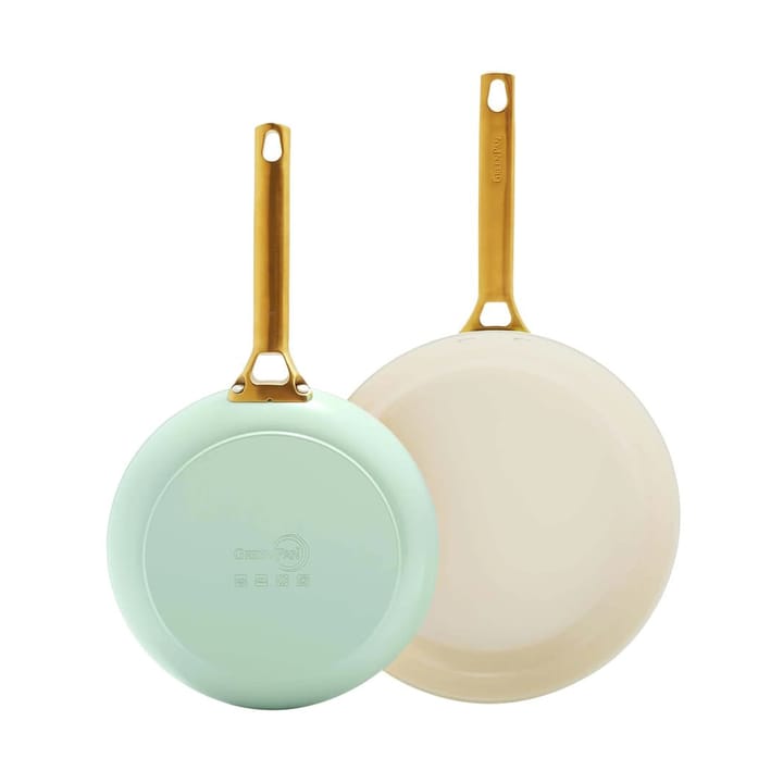 Padova frying pan set 20 + 26 cm - Mint green - GreenPan