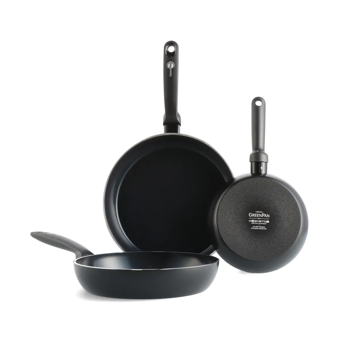 Torino frying pan set, 3 pieces GreenPan
