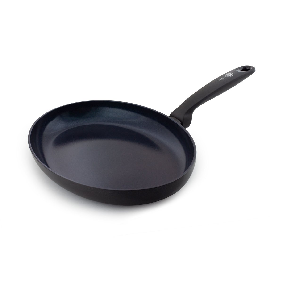 GreenPan Torino oval frying pan 22x33 cm | Scandinavian Design | Frying pans & skillets | Black