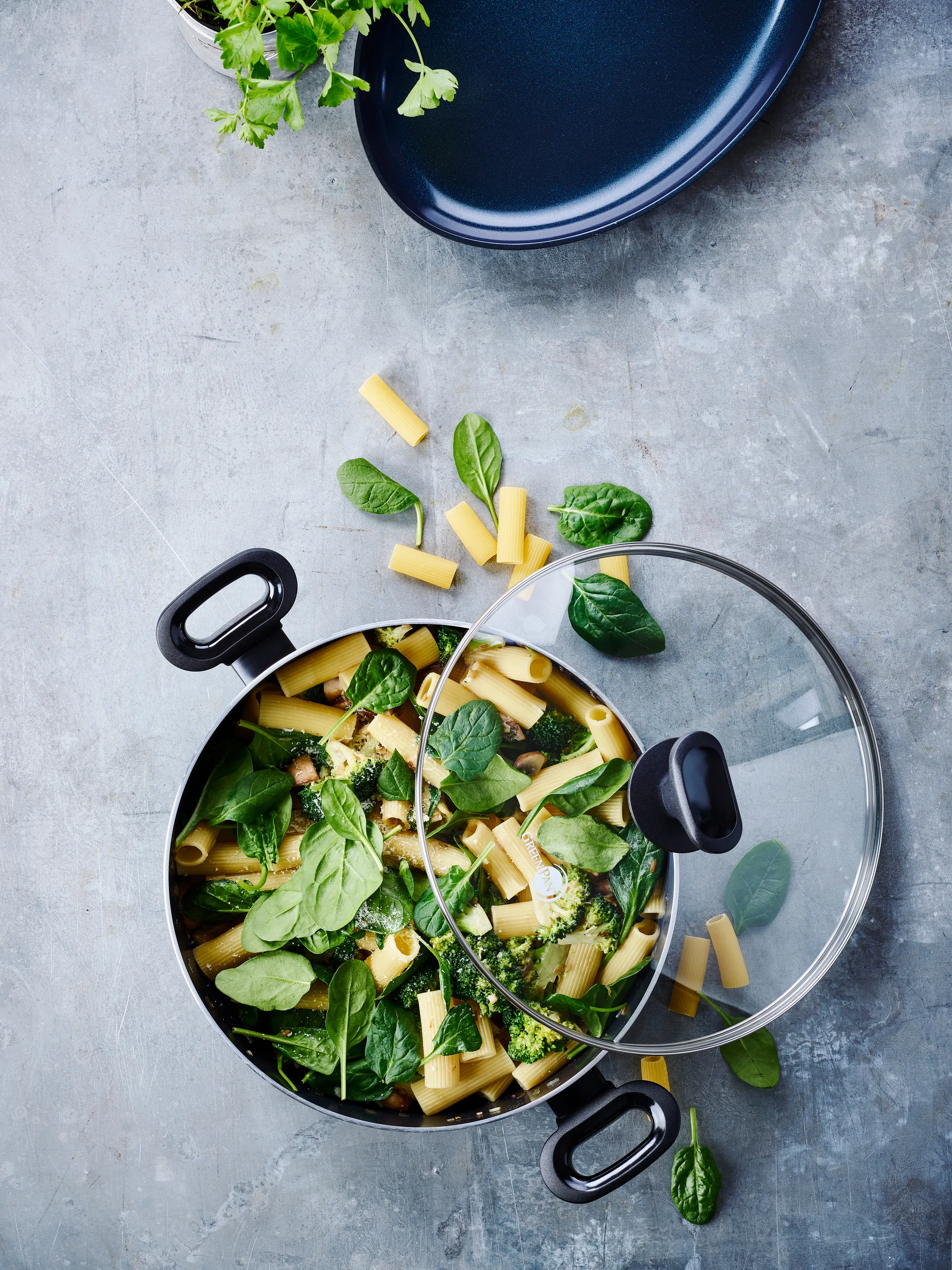 Torino sauce pan with lid, 28 cm GreenPan