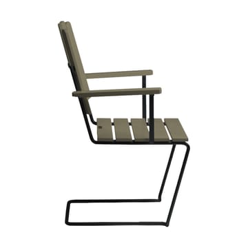 A2 armchair - Light green oak-black - Grythyttan Stålmöbler