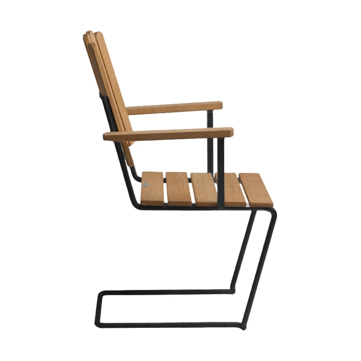 A2 armchair, Oiled oak-black Grythyttan Stålmöbler