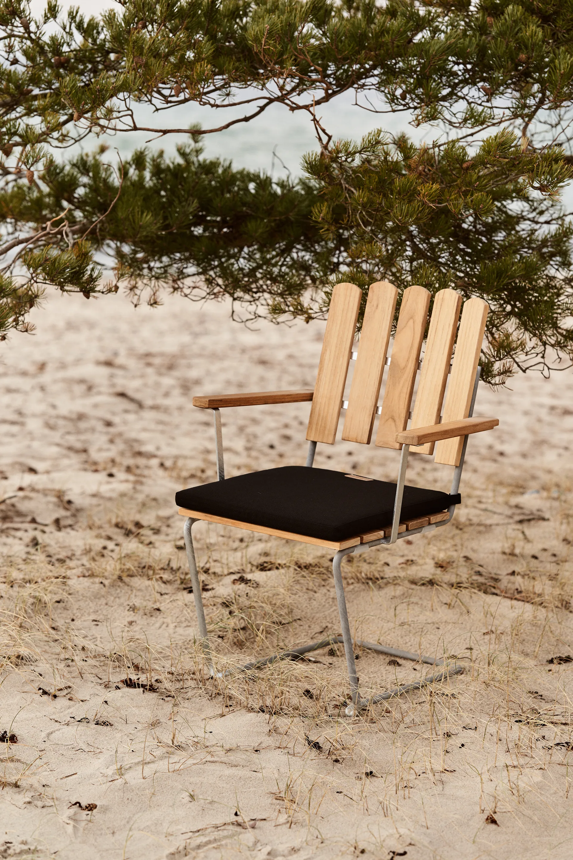 A2 seat pad, Black Grythyttan Stålmöbler